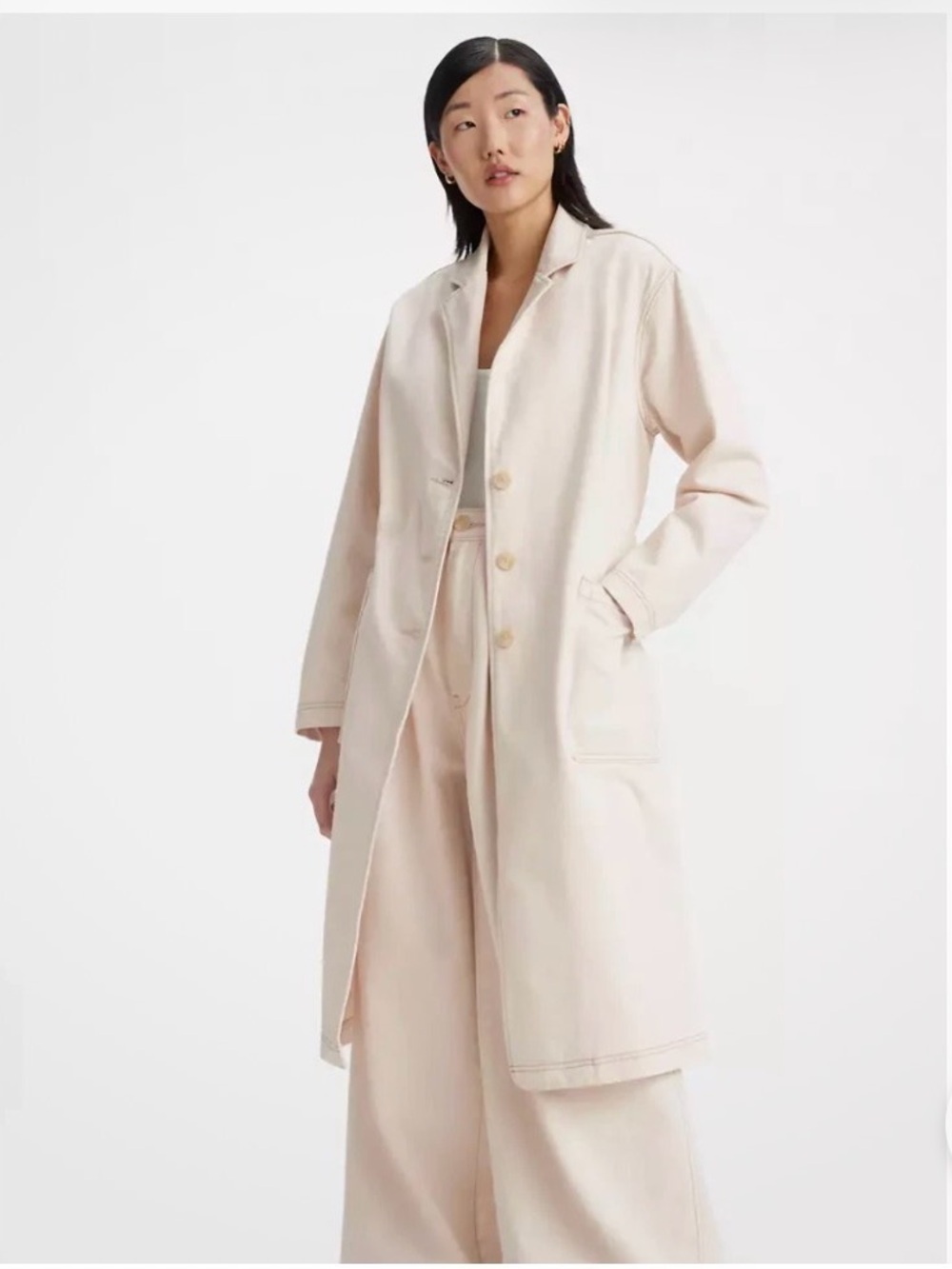 Levi's Japan Fabric Longline Trench Coat